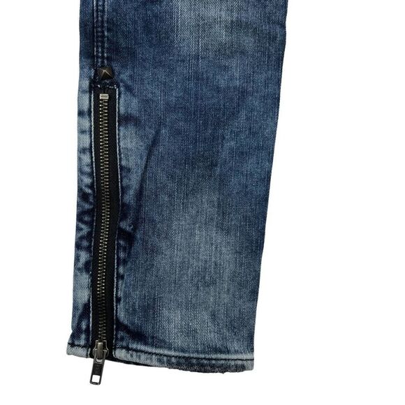 Pre-owned H&M Women Blue Jeans Slim Fit Stretch Cotton Skinny Denim US 26 Turkey - Picture 11 of 14